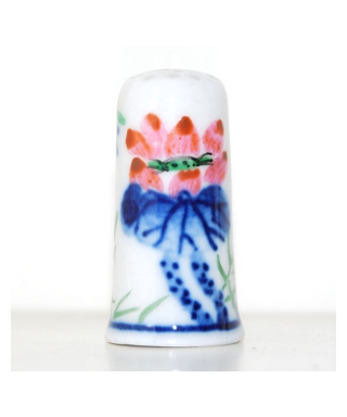 Chinese painted flowers V