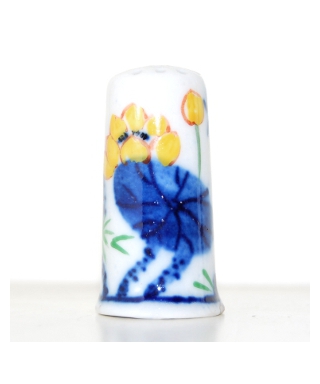 Chinese painted flowers VI