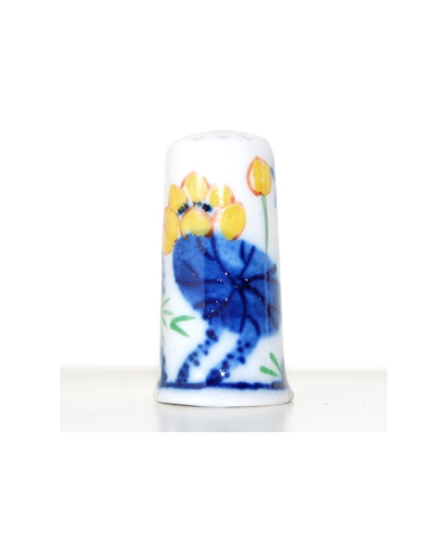 Chinese painted flowers VI