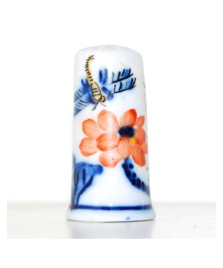 Chinese painted flowers VII