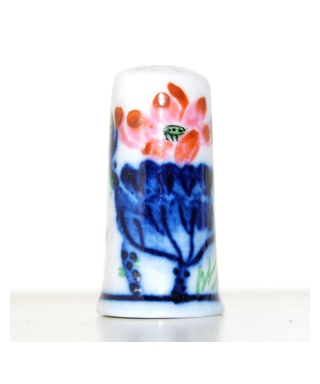 Chinese painted flowers X