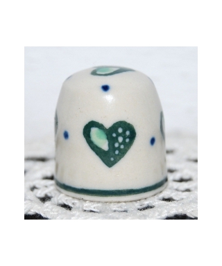 Bolesławiec with a heart