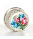Embroidered bouquet