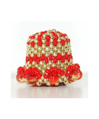 Golden beaded