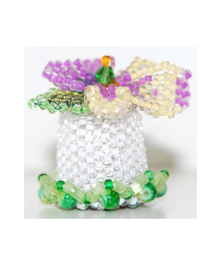 Beaded flower