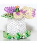 Beaded flower