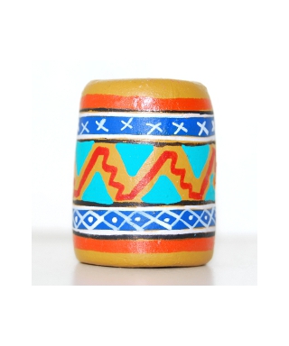 Orange Mexican pattern