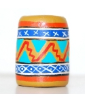 Orange Mexican pattern
