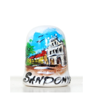 Tenement houses in Sandomierz hand-painted
