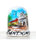Tenement houses in Sandomierz hand-painted