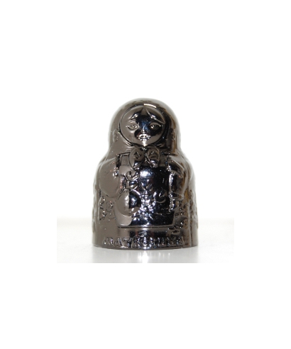 Metal matryoshka black