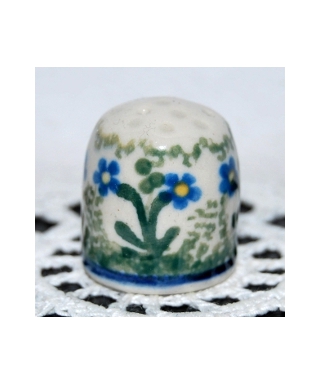 Bolesławiec and forgetmenots