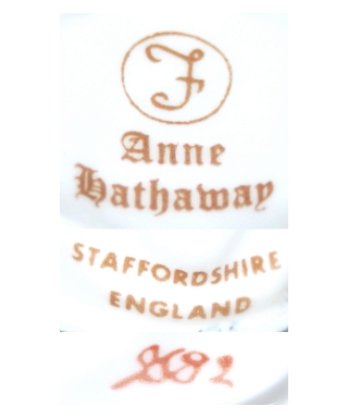 Francesca (Anne Hathaway, Joan Sutton), Staffordshire