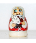 Santa Claus smoking a pipe
