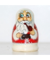 Santa Claus smoking a pipe