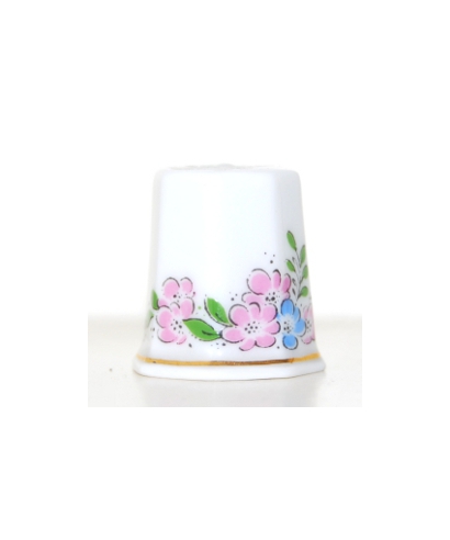 Little pink and blue flowers