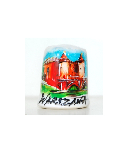 Warsaw Barbican hand-painted