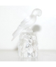 Parrot on pinecone-shaped thimble