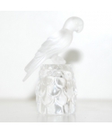 Parrot on pinecone-shaped thimble