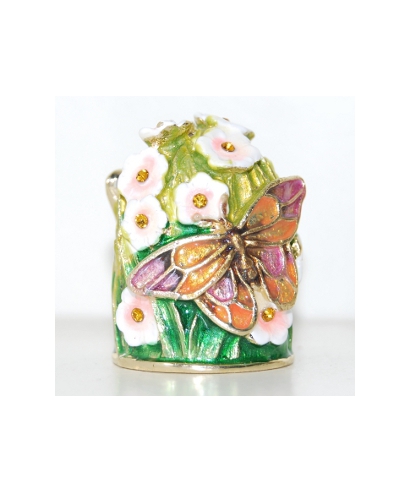 Butterflies and flowers