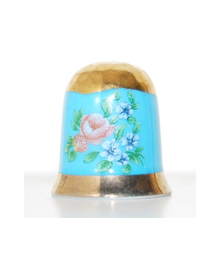 Planeta De Agostini blue with a golden rim