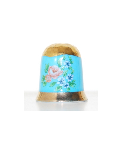 Planeta De Agostini blue with a golden rim