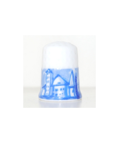 Planeta De Agostini white with blue houses
