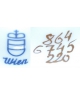 [crown] [shield] Wien 864 6745 220