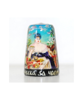 Kupcowa przy herbacie (Купчиха за чаем)