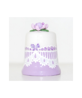 Violet with bows