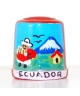 Red with Ecuadorian