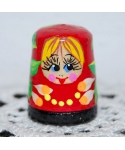 Matrioszka czerwona blondynka