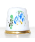 Blue and violet flower Herend