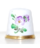 Blue and violet flower Herend