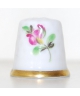 Blue and pink flower Herend