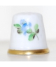Blue and pink flower Herend