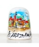 Warsaw Old Town hand-painted