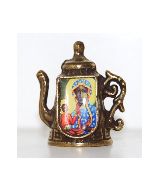Kettle with Black Madonna of Częstochowa