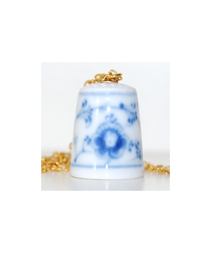 Kwiatowy ornament naszyjnik