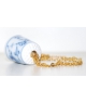 Kwiatowy ornament naszyjnik