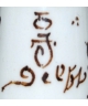 Delft - Koninklijke Porceleyne Fles (brązowy)