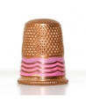 Metal with pink decoration