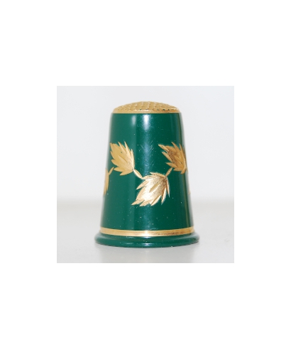 Green with golden leaves