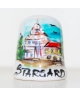 Town Hall in Stargard hand-painted