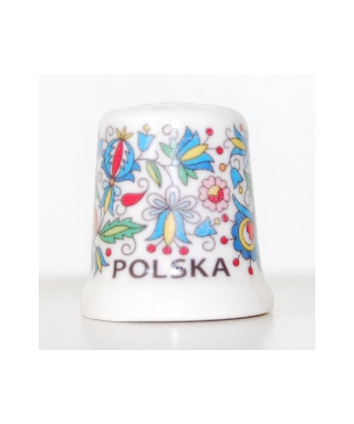 Folk thimble - Kashubian pattern