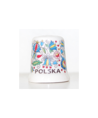 Folk thimble - Kashubian pattern