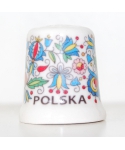 Folk naparstek - wzór kaszubski