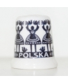 Folk thimble - Kurpie pattern