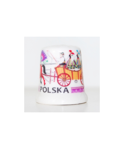 Folk thimble - Łowicz folk scene
