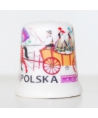 Folk naparstek - łowicka scenka ludowa
